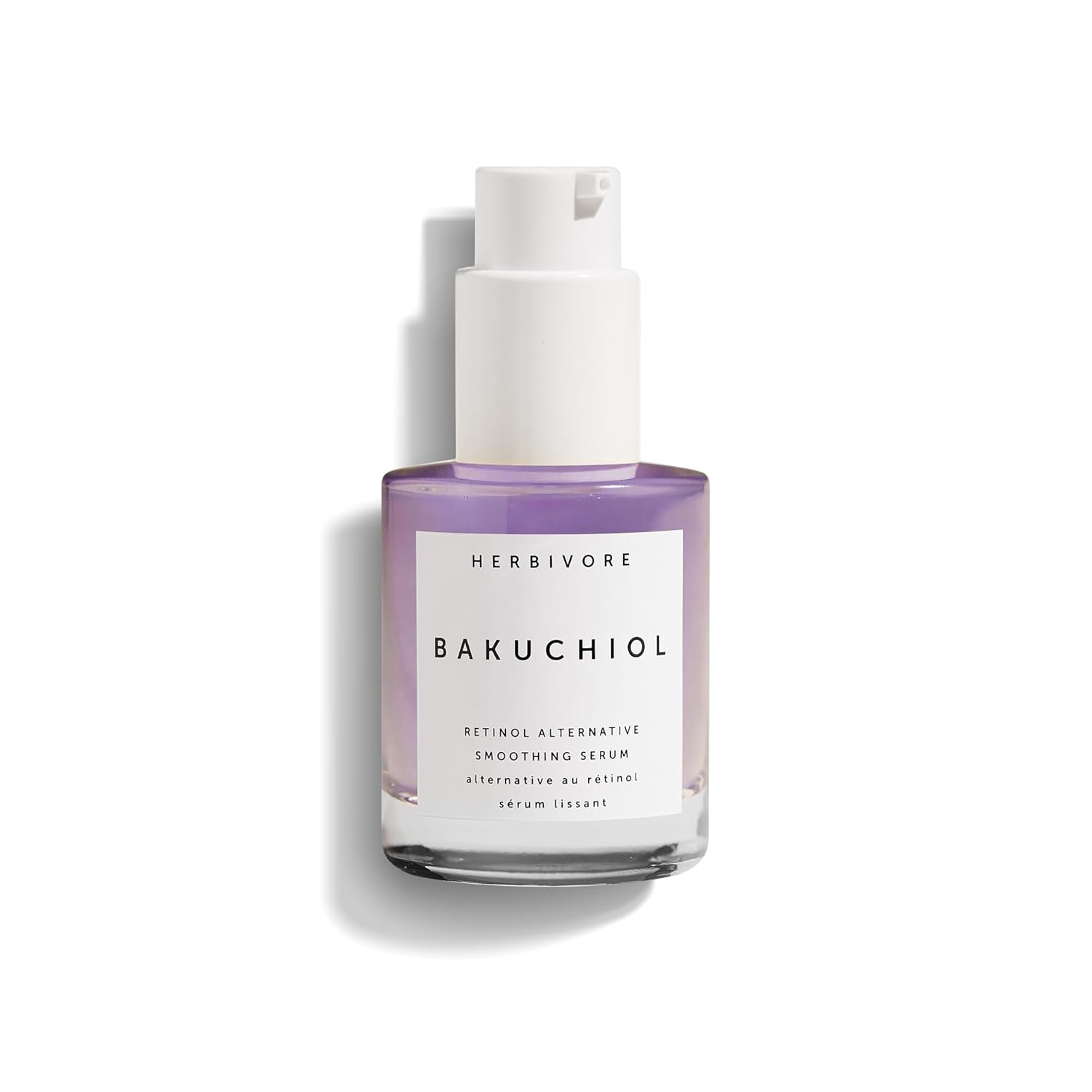 HERBIVORE Bakuchiol Retinol Alternative - Bakuchiol + Peptides, Smooths Skin, Reduces Fine Lines, Wrinkles & Puffiness, Plant-based, Vegan, Cruelty-free