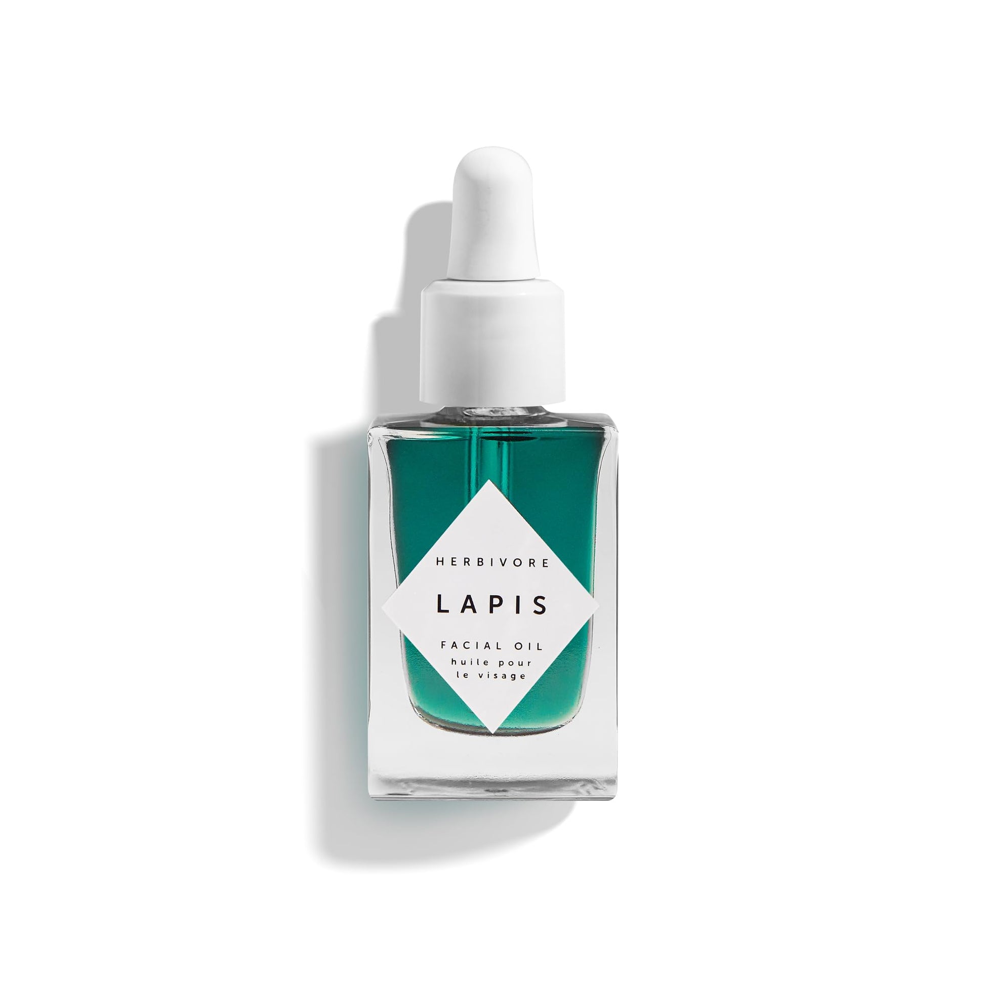 HERBIVORE Lapis Balancing Facial Oil with Blue Tansy + Squalane, Safe for Acne-Prone Skin | Helps Soothe Redness + Balance Oil Production, Lightweight, Non-Comedogenic, Plant-Based