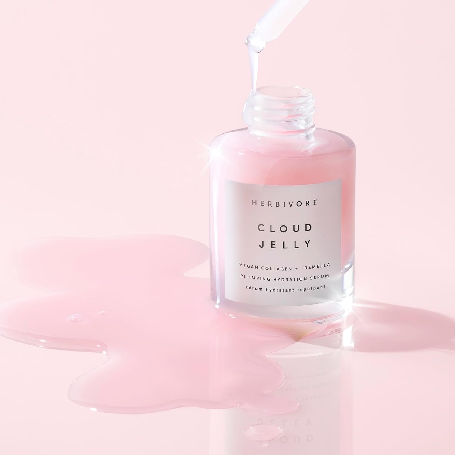 HERBIVORE Minis Set - Serums Best Sellers Collection (Cloud Jelly, Moon Fruit Nova) Plant-based, Vegan, Cruelty-free